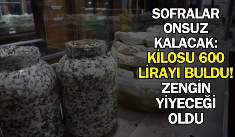 Artık o da lüks oldu! Fiyatı 600 liraya kadar çıktı, vatandaşın sofrası peynirsiz kaldı: “Fakir peynir kırıntısı alabiliyor”