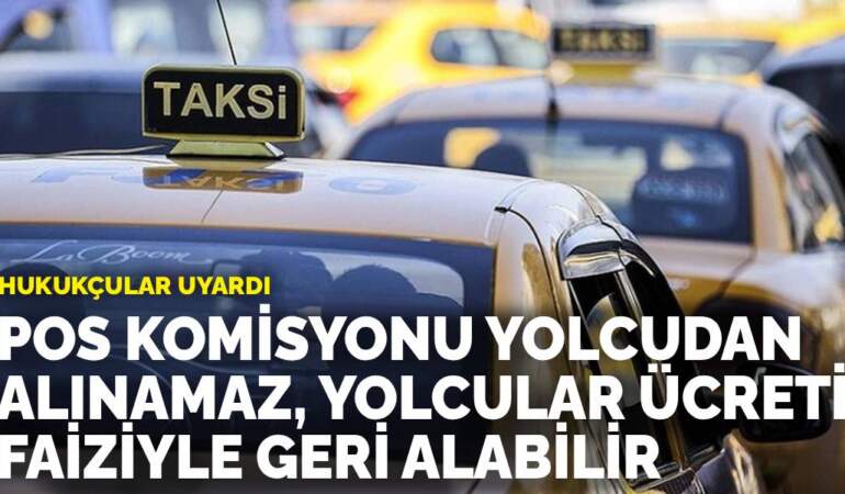 Hukukçular uyardı: POS komisyonu yolcudan alınamaz, yolcular ücreti faiziyle geri alabilir