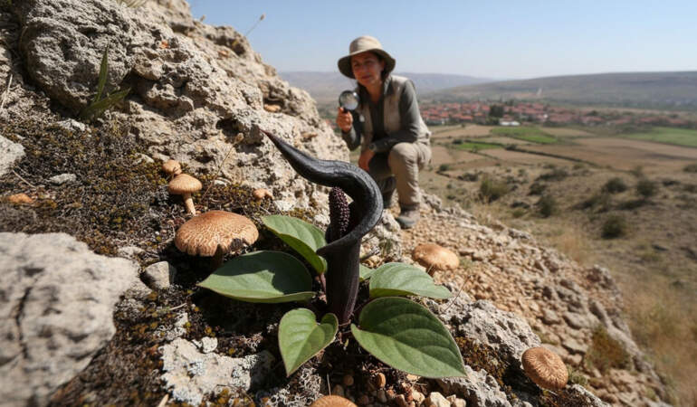 Karaman yeni yılanpancarı türü nedir? Türkiye florasında kaç yılanpancarı türü var? Biarum gulsenianum zehirli mi?