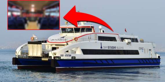 Firma iflas edince yerinde yeller esmeye başladı: İzmir vapurlarındaki büfeler bomboş kaldı