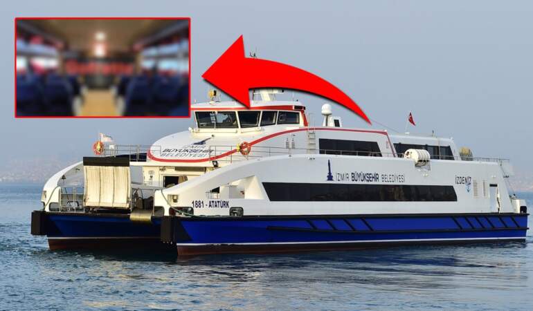 Firma iflas edince yerinde yeller esmeye başladı: İzmir vapurlarındaki büfeler bomboş kaldı