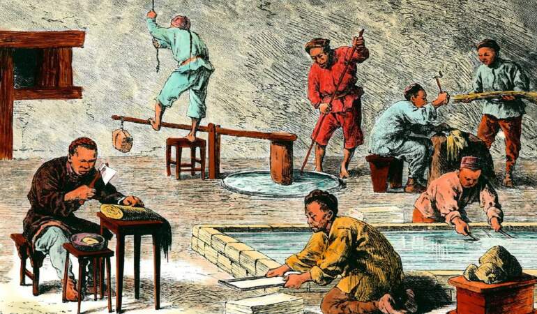 Üretimini görseniz atmaya kıyamazsınız! 2000 yıl önce kağıt böyle yapılıyordu…