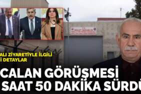 İmralı ziyaretiyle ilgili yeni detaylar: Öcalan görüşmesi 2 saat 50 dakika sürdü