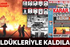 Öldükleriyle kaldılar