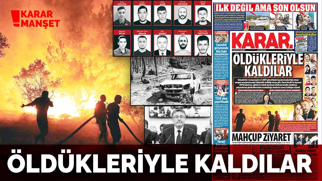 Öldükleriyle kaldılar