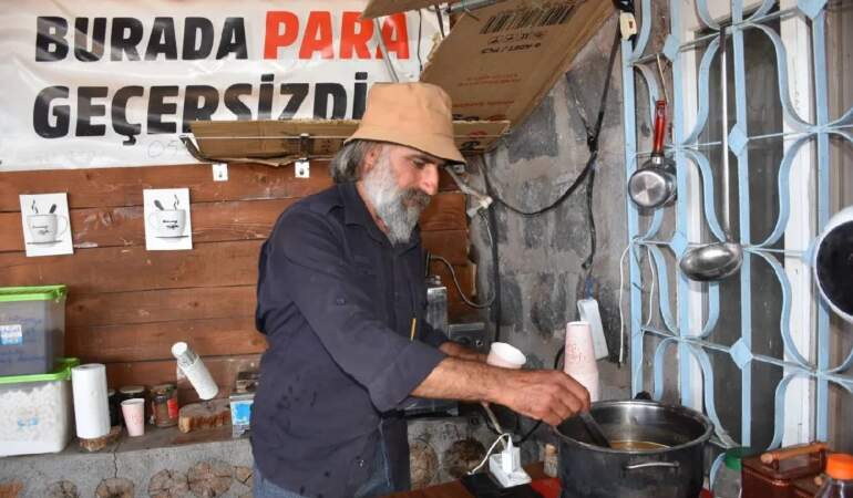Paranın geçersiz olduğu yer! İster çorba iç ister kahvaltı yap, tamamen ücretsiz