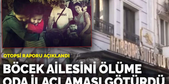 Otopsi raporu açıklandı: Böcek ailesini ölüme oda ilaçlaması götürdü