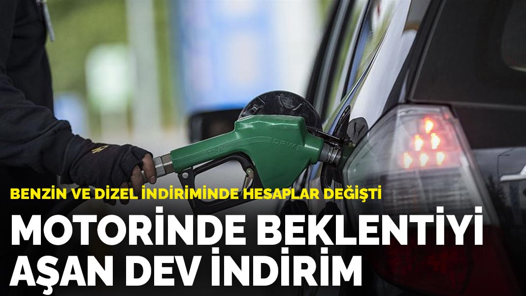 Benzin ve dizel indiriminde hesaplar değişti! Motorinde beklentiyi aşan dev indirim