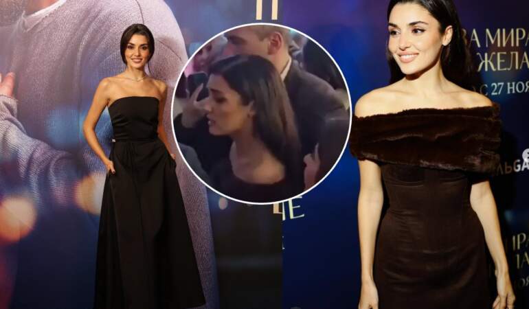 Hande Erçel’in o tepkisi gündem oldu! Küçük hayranına engel olan korumaya sert tepki gösterdi