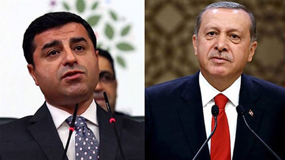 Demirtaş’a Erdoğan’a hakaretten hapis istemi