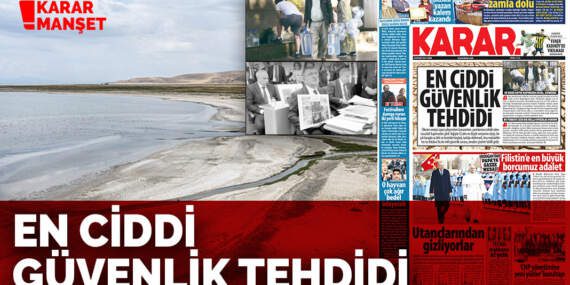 En ciddi güvenlik tehdidi: Susuzluk