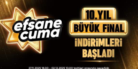Hepsiburada, 10. yıl Büyük final indirimlerini başlattı