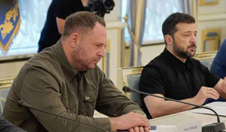 Zelenski’nin danışmanı Yermak’ın evinde arama