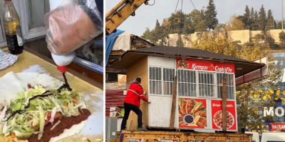 Sosyal medyada ünlü olan çiğ köfte dükkanına dev ceza! Dükkanı kaldırıldı, 250 bin TL para cezası kesildi