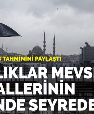 Meteoroloji kış tahminini paylaştı: Sıcaklıklar mevsim normallerinin üzerinde seyredecek