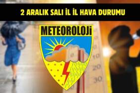 Meteoroloji’den yeni uyarı geldi! Tüm Türkiye’yi yakından ilgilendiriyor: İşte 2 Aralık il il hava durumu