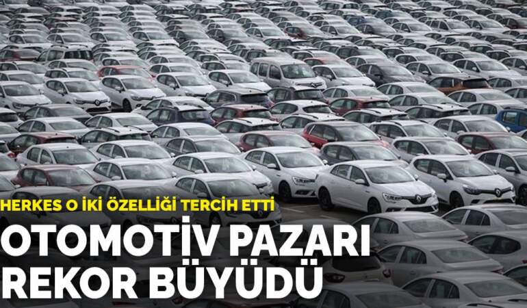 Otomotiv satışlarında kasım rakamları açıklandı: Herkes o iki özelliği tercih etti