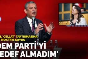 Özel ‘cellat’ tartışmasına son noktayı koydu: DEM Parti’yi hedef almadım