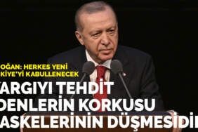 Erdoğan: ‘Yargıyı tehdit edenlerin korkusu maskelerinin düşmesidir’