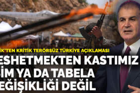 Ömer Çelik’ten kritik ‘Terörsüz Türkiye’ açıklaması: Feshetmekten kastımız isim ya da tabela değişikliği değil