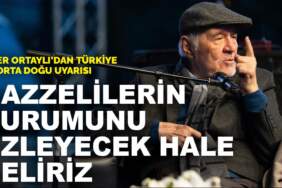 İlber Ortaylı’dan Türkiye ve Orta Doğu uyarısı: Gazzelilerin durumunu özleyecek hale geliriz