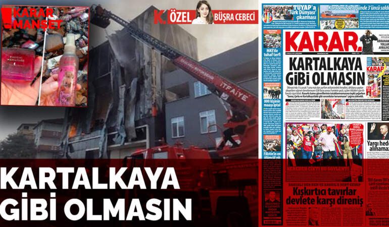 Kartalkaya gibi olmasın