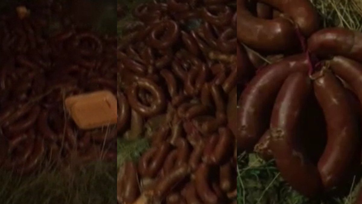 Ankara’da şok eden görüntü! Boş arazide bulunanlar hayrete düşürdü: Sucuk, kavurma, salam ne varsa atmışlar