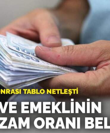 TÜİK verileri sonrası tablo netleşti: Memur ve emeklinin 5 aylık zam oranı belli oldu