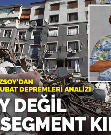 Prof. Dr. Üşümezsoy’dan ezber bozan 6 Şubat depremleri analizi: Tek fay değil 4 ayrı segment kırıldı