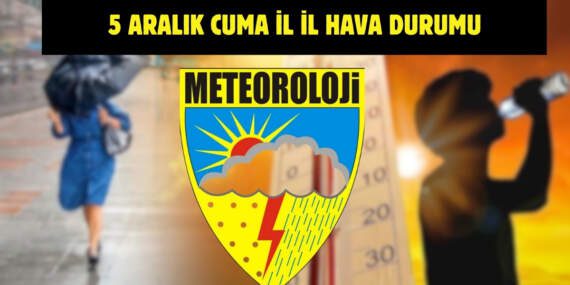 Meteoroloji’den yeni uyarı geldi! Tüm Türkiye’yi yakından ilgilendiriyor: İşte 5 Aralık il il hava durumu