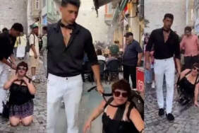 Beyoğlu’nda kadına tasma takıp dolaştırmıştı! 2 şüpheli hakkında hapis istemi