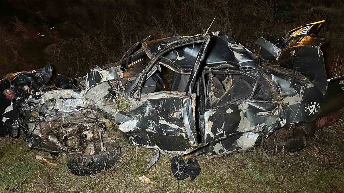 Uşak’ta feci kaza! 2 kişi hayatını kaybetti