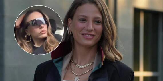 Serenay Sarıkaya’nın gelecekten gelmiş tarzı olay oldu! Sosyal medya o gözlükleri konuşuyor