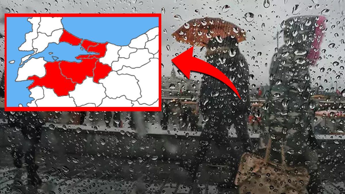 İstanbul, Bursa, Kocaeli, Yalova, Bilecik, Balıkesir… Pazar günü planınız alt üst olabilir: Kuvvetli sağanak geliyor