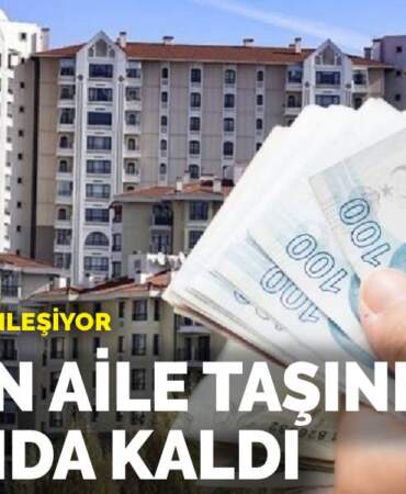 Aidat krizi derinleşiyor: 250 bin aile taşınmak zorunda kaldı