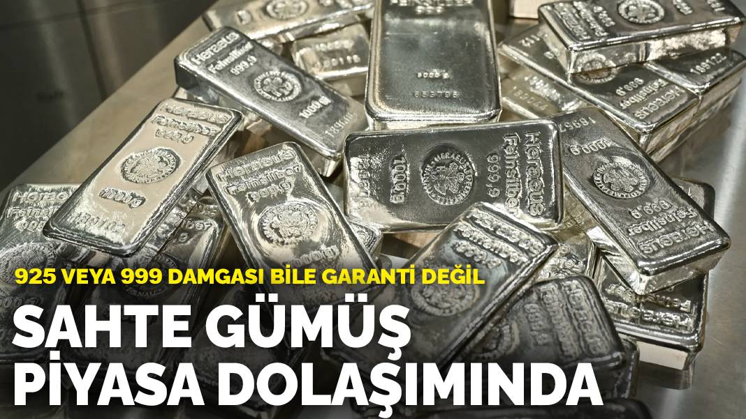 Sahte gümüş piyasa dolaşımında: 925 veya 999 damgası bile garanti değil