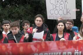 CHP’den İstanbul’un 39 ilçesinde MESEM ve çocuk işçiliği protestosu: 16 TİP’li arkadaşımız serbest bırakılsın