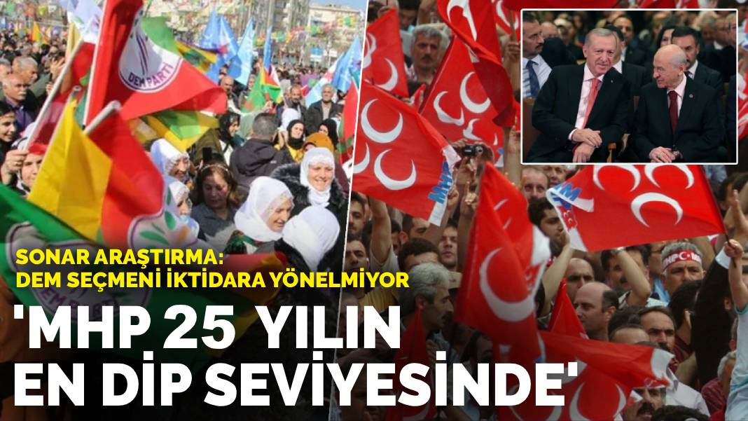 Bayrakçı: MHP 25 yılın en dip seviyesinde, DEM seçmeni iktidara yönelmiyor