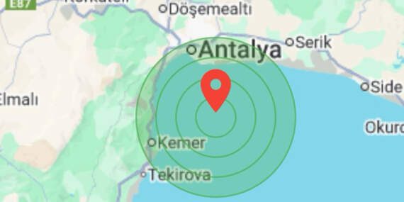 Antalya beşik gibi sallanıyor