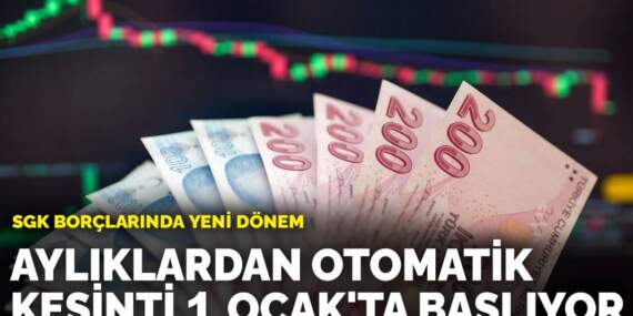 Maaşlı vatandaşa kötü haber! SGK borçlarında yeni dönem: Aylıklardan otomatik kesinti 1 Ocak’ta başlıyor