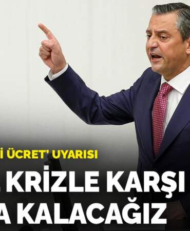 TBMM’de bütçe görüşmesi: Asgari ücret 27-28 bin lirada kalırsa sosyal krizle karşı karşıya kalacağız