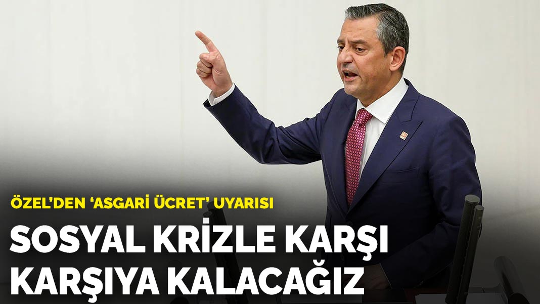 TBMM’de bütçe görüşmesi: Asgari ücret 27-28 bin lirada kalırsa sosyal krizle karşı karşıya kalacağız