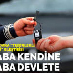 CHP’den iktidara “Tekerlekli vergi dairesi” eleştirisi: 1 araba kendine, 1 araba devlete