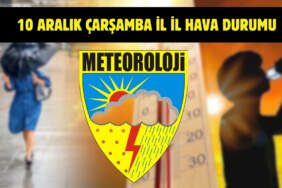 Meteoroloji’den yeni uyarı geldi! Tüm Türkiye’yi yakından ilgilendiriyor: İşte 10 Aralık il il hava durumu