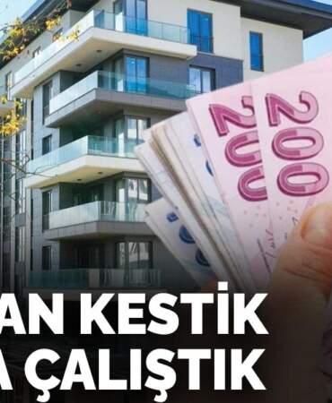 Gıdadan kestik kiraya çalıştık