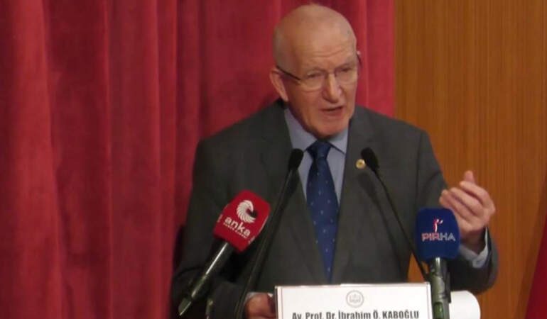 Kaboğlu’ndan 10 Aralık sempozyumunda ‘insan hakları’ çıkışı: Türkiye kritik bir eşikten geçiyor