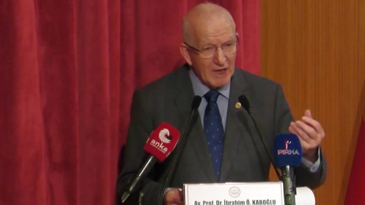 Kaboğlu’ndan 10 Aralık sempozyumunda ‘insan hakları’ çıkışı: Türkiye kritik bir eşikten geçiyor