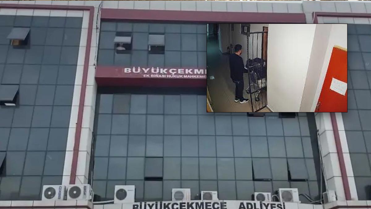Büyükçekmece Adliyesi’ndeki soygunda 5 zanlı tutuklandı