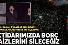 Özgür Özel: İktidarımızda borç faizlerini sileceğiz