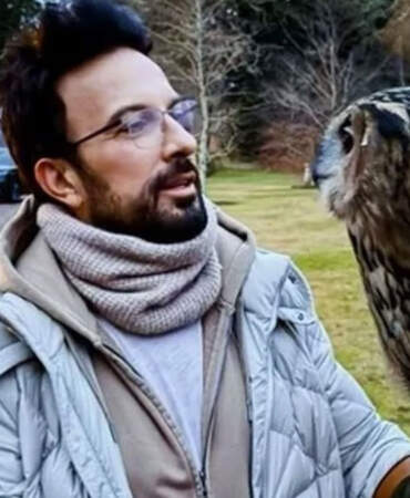 Tarkan’ın ‘puhu kuşu’ pozları beğeni yağdı